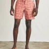 Anna Kahalekulu Sunwashed Boardshort - Red Naupaka