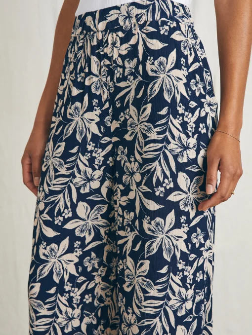 Cabana Pant - Navy Canopy Floral
