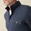Epic Quilted Fleece Pullover - Navy Melange