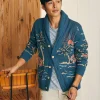 Offshore Swell Cardigan - Aqua Sea