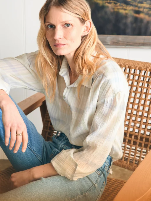 Olli Top - Atwood Plaid